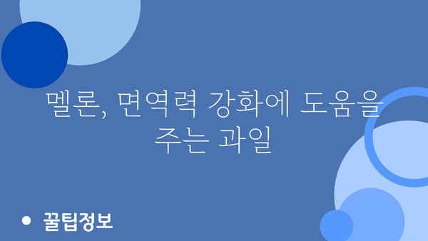 멜론 효능, 건강에 좋은 이유 5가지 | 멜론, 과일, 여름, 수분, 건강, 효능, 영양