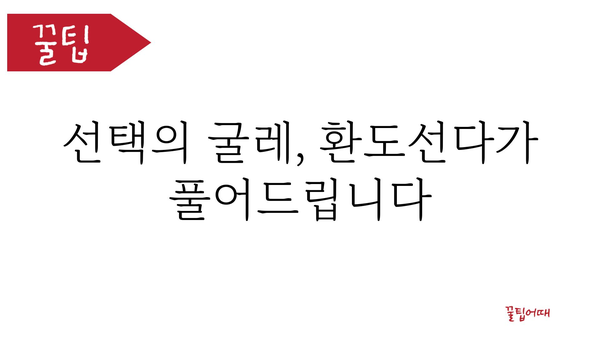 환도선다, 나에게 딱 맞는 길을 찾는 방법 | 환도선다, 진로 고민, 선택, 결정, 고민 해결