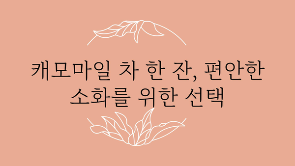 캐모마일 효능 총정리| 숙면, 소화, 피부까지! | 캐모마일 차, 건강, 효과, 부작용, 주의사항