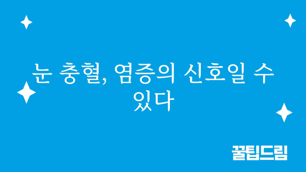 눈 충혈, 왜 생길까요? 흔한 원인과 해결 방안 | 눈 건강, 안구 건조증, 염증