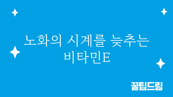 비타민E의 놀라운 효능 7가지 | 건강, 피부, 면역, 노화 방지, 비타민 E 효과