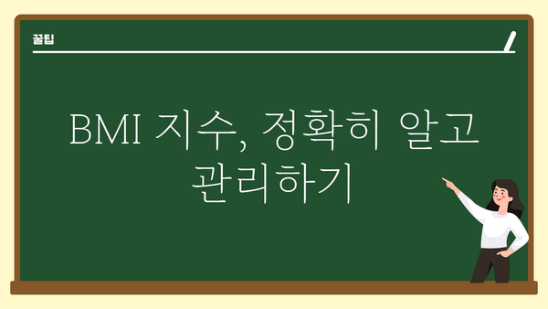 나에게 딱 맞는 BMI 지수 계산 및 관리 가이드 | 체중 관리, 건강, 비만, 체질량 지수